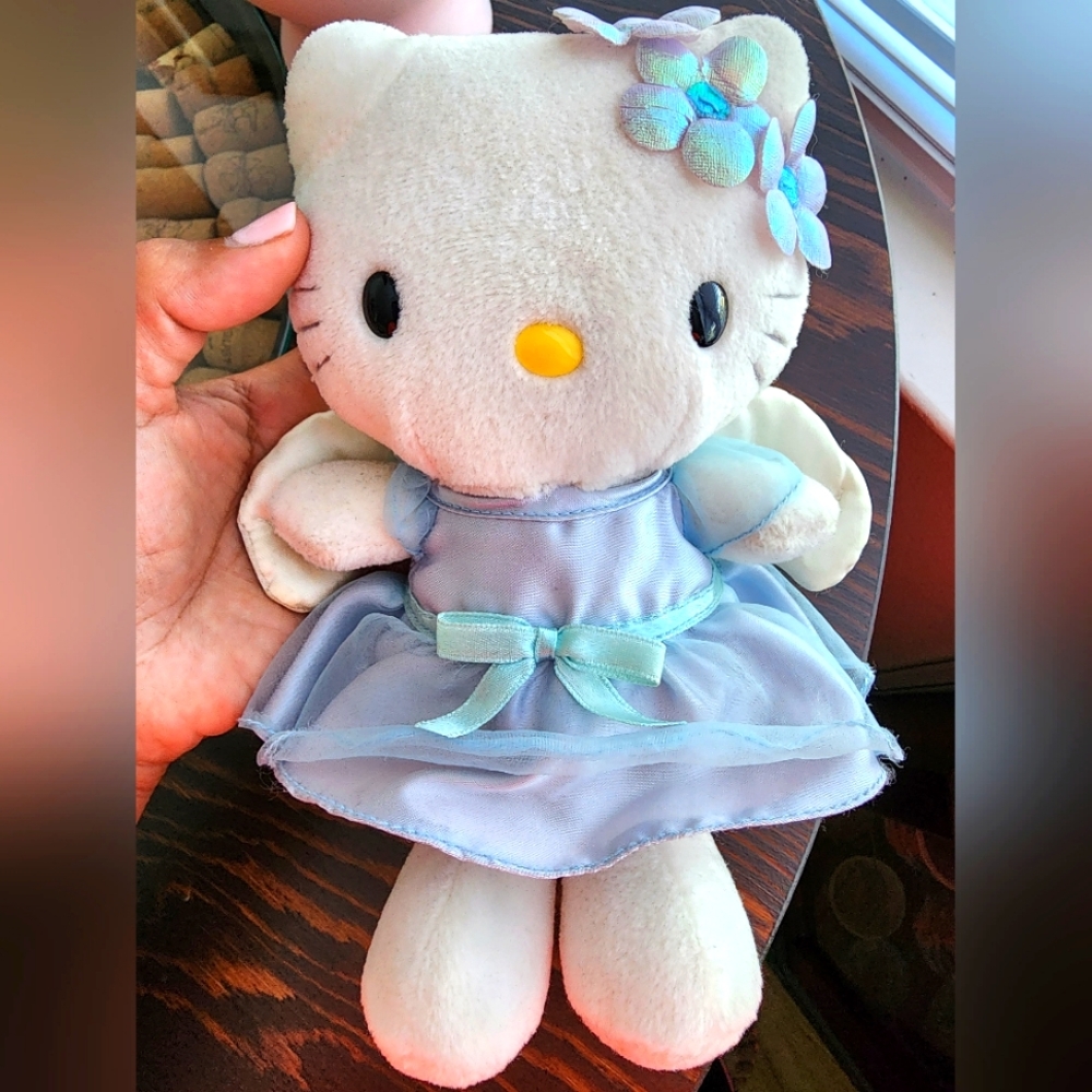 VTG Rare Hello Kitty Blue Angel